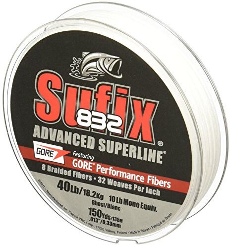 Sufix 832 treccia 2,7 kg fantasma 150 m