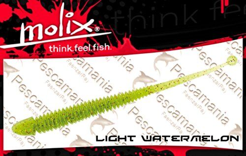 Molix Sator Worm 5" ( 8 pcs.) Col. Light Watermelon