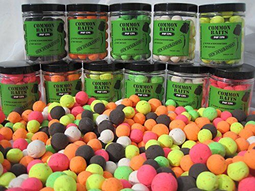 Common Baits Fluo Pop Ups ROSSO / FUCSIA 100 g 15mm fragola