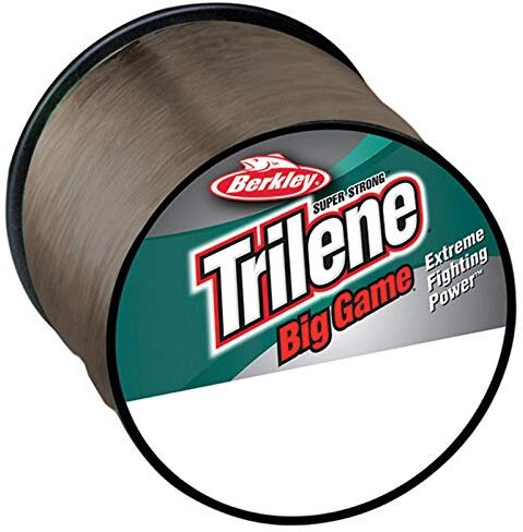 Berkley Trilene Big Game Unisex-Adulto, Trasparente, 20LB   9kg, 600m