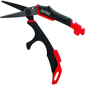 Rapala Ra0118004, Forbici Unisex Adulto, Nero/Rosso, Taglia unica Rapala Ra0118004, Forbici Unisex Adulto, Nero/Rosso, Taglia unica