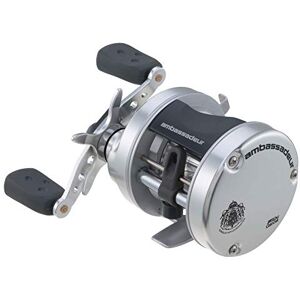 Abu Ambassadeur S Mulinello convenzionale, misura 5500 (1292732), 1 cuscinetto a sfera in acciaio inox + 1 cuscinetto a rulli, resistenza a stella sintetica, max 5,0 kg, 4,9 kg, argento Abu Ambassadeur S Mulinello convenzionale, misura 5500 (1292732), 1 cuscinetto a sfera in acciaio inox + 1 cuscinetto a rulli, resistenza a stella sintetica, max 5,0 kg, 4,9 kg, argento