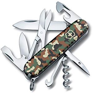 Victorinox , Climber, Coltellino Svizzero, Originale, Multiuso, Campeggio, 14 Funzioni, Lama, grande, Cavatappi Victorinox , Climber, Coltellino Svizzero, Originale, Multiuso, Campeggio, 14 Funzioni, Lama, grande, Cavatappi