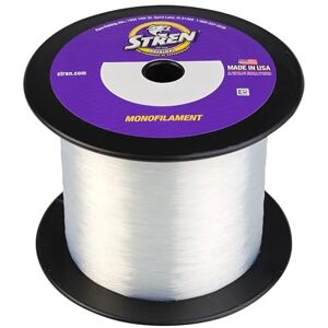 STREN Unisex Adulti Trasparente Blu Fluorescente 2400 Yd - Filo da pesca STREN Unisex Adulti Trasparente Blu Fluorescente 2400 Yd - Filo da pesca