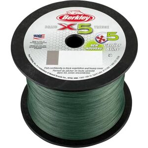 Berkley X5 Lenza da pesca intrecciata a 5 fili, resistente, per pesca in acqua salata e d'acqua dolce Berkley X5 Lenza da pesca intrecciata a 5 fili, resistente, per pesca in acqua salata e d'acqua dolce