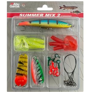 Abu Estate Mix 2 Esche da pesca assortite per lucci e persici Perfette per la pesca estiva, esche facili da usare per il lancio, la traina e il jigging, assortite e variegate Abu Estate Mix 2 Esche da pesca assortite per lucci e persici Perfette per la pesca estiva, esche facili da usare per il lancio, la traina e il jigging, assortite e variegate
