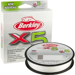 Berkley X5 Lenza da pesca intrecciata in cristallo, unisex, 4,5 kg Berkley X5 Lenza da pesca intrecciata in cristallo, unisex, 4,5 kg