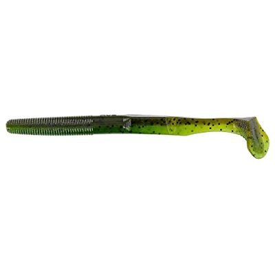 YAMAMOTO 5.5'' Swimming Senko Soft Worm Paddle Tail Fishing Swim Bait Lures 7 Pack, Green Pumpkin with Watermelon Laminate YAMAMOTO 5.5'' Swimming Senko Soft Worm Paddle Tail Fishing Swim Bait Lures 7 Pack, Green Pumpkin with Watermelon Laminate