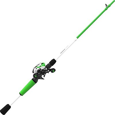 Zebco Roam Baitcast Mulinello e canna da pesca, canna da pesca da 1,8 m, 15,2 cm, 2 pezzi, controllo del getto DynaMag, rapporto di trasmissione 6,1:1, lenza da 5,4 kg Zebco Roam Baitcast Mulinello e canna da pesca, canna da pesca da 1,8 m, 15,2 cm, 2 pezzi, controllo del getto DynaMag, rapporto di trasmissione 6,1:1, lenza da 5,4 kg