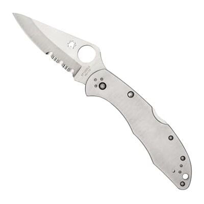 Spyderco Delica 4 SS Mango: Acero inox._Filo: Combinado Spyderco Delica 4 SS Mango: Acero inox._Filo: Combinado