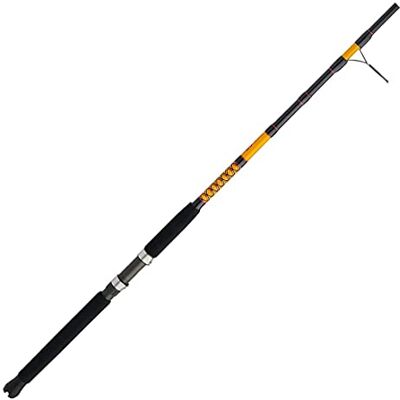 Ugly Stik Bigwater Canna da pesca Spinning, colore: nero/rosso/giallo Ugly Stik Bigwater Canna da pesca Spinning, colore: nero/rosso/giallo