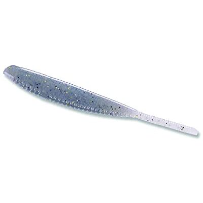 YAMAMOTO Shad Shape Worm Bait, Uomo, 007517, Ombra naturale., 4-Inch YAMAMOTO Shad Shape Worm Bait, Uomo, 007517, Ombra naturale., 4-Inch