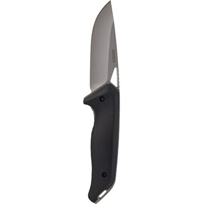 Gerber Coltello a serramanico con fodero in nylon, Lunghezza lama: 8,8 cm, Moment Folding Sheath Knife, Nero, 31-003625 Gerber Coltello a serramanico con fodero in nylon, Lunghezza lama: 8,8 cm, Moment Folding Sheath Knife, Nero, 31-003625