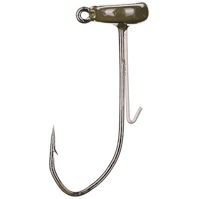 Strike King () Tour Grade Ned Rig Head Esca da pesca, 46 Zucca verde, 1/16 oz, forma unica della testa Strike King () Tour Grade Ned Rig Head Esca da pesca, 46 Zucca verde, 1/16 oz, forma unica della testa