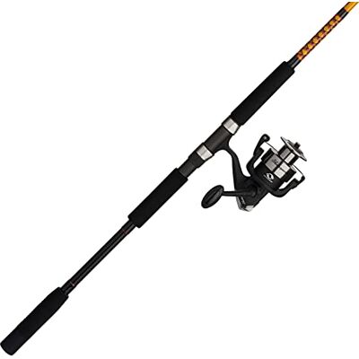 Ugly Stik Bigwater Set da spinning Set canna e mulinello per pesca in mare d'altura Canna da spinning per pesca d'altura in acqua salata, potenza extra forte 9 FT Mulinello 70 Ugly Stik Bigwater Set da spinning Set canna e mulinello per pesca in mare d'altura Canna da spinning per pesca d'altura in acqua salata, potenza extra forte 9 FT Mulinello 70