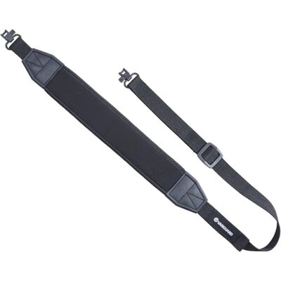 Vanguard Endeavor Sling 101B Cinghia per fucile da caccia in neoprene nero Vanguard Endeavor Sling 101B Cinghia per fucile da caccia in neoprene nero