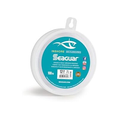 Seaguar / America in Shore 100% Fluorocarbon Leader 100yd 13,6 kg, trasparente Seaguar / America in Shore 100% Fluorocarbon Leader 100yd 13,6 kg, trasparente
