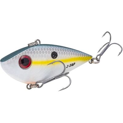 Strike King () Red Eyed Shad Tungsten 2 Tap Fishing Lure, 590 Sexy Shad, 1/2 oz, Tungsten Sound Chamber Strike King () Red Eyed Shad Tungsten 2 Tap Fishing Lure, 590 Sexy Shad, 1/2 oz, Tungsten Sound Chamber