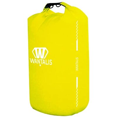Wantalis Waterproof Bag Polyeste Giallo Fluo 15L, Borsa Impermeabile Misto, 15 L Wantalis Waterproof Bag Polyeste Giallo Fluo 15L, Borsa Impermeabile Misto, 15 L