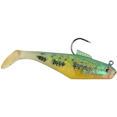 Berkley Powerbait FW pre-rigged Swim Shad esca per la pesca, Baby Bass, 4-Inch Berkley Powerbait FW pre-rigged Swim Shad esca per la pesca, Baby Bass, 4-Inch