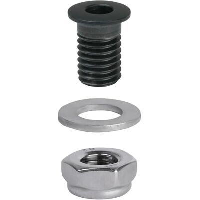 Halder Aufnahmebuchse Riemenbügel Slim für Die seitliche Montage, Presa di ripresa per Push & Go Staffa Montaggio Laterale sul Retro, Funzione 360° Unisex-Adulti, Nero Halder Aufnahmebuchse Riemenbügel Slim für Die seitliche Montage, Presa di ripresa per Push & Go Staffa Montaggio Laterale sul Retro, Funzione 360° Unisex-Adulti, Nero