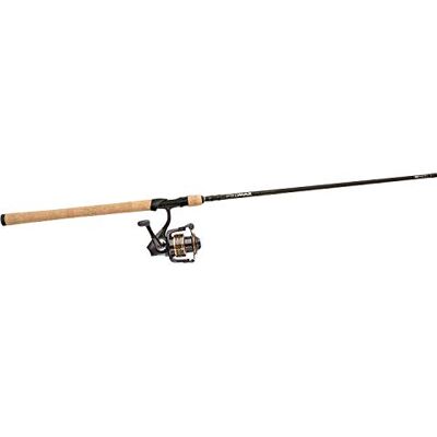 Abu PRO Max Canna da Pesca con Mulinello, Uomo, Medium Heavy Spinning Rod And Reel Combo 2 Pezzi 15-45 g, , Nero/Oro., 7 ft/6-Inch Abu PRO Max Canna da Pesca con Mulinello, Uomo, Medium Heavy Spinning Rod And Reel Combo 2 Pezzi 15-45 g, , Nero/Oro., 7 ft/6-Inch