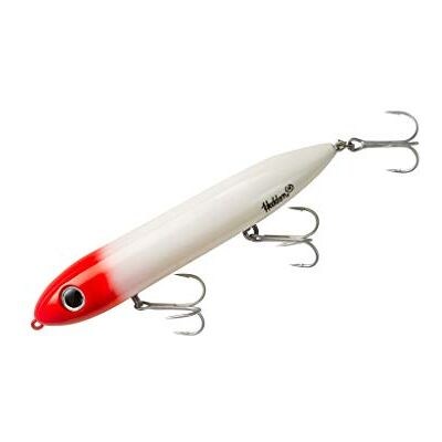 Heddon X9256-08 Super Spook, 7/8 g, 15 pollici, testa rossa Heddon X9256-08 Super Spook, 7/8 g, 15 pollici, testa rossa