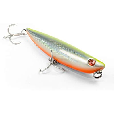 Seaspin Pro-Q 20 FLAT – Esca Artificiale per la Pesca a Spinning, WTD Galleggiante 20 mm 24 g – Assetto Orizzontale, Rattling Bassa Frequenza – Per Spigole Serra Barracuda Lampughe Ricciole (GBA) Seaspin Pro-Q 20 FLAT – Esca Artificiale per la Pesca a Spinning, WTD Galleggiante 20 mm 24 g – Assetto Orizzontale, Rattling Bassa Frequenza – Per Spigole Serra Barracuda Lampughe Ricciole (GBA)