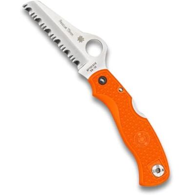 Spyderco Rescue 79 mm Mango: FRN * Naranja_Filo: SpyderEdge Spyderco Rescue 79 mm Mango: FRN * Naranja_Filo: SpyderEdge