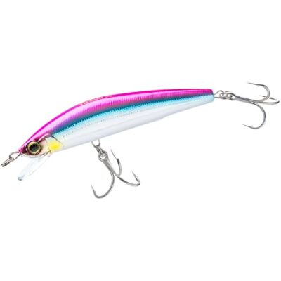 Yo-Zuri Mag Minnow Floating Diver Lure, Holographic Pink Yo-Zuri Mag Minnow Floating Diver Lure, Holographic Pink