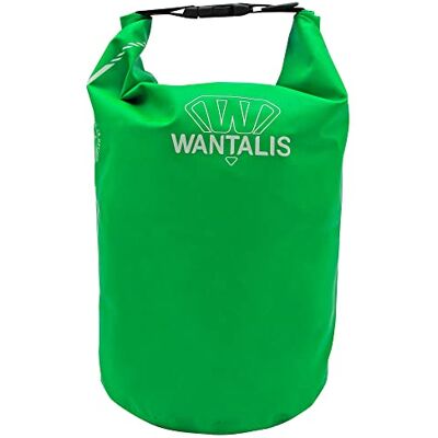 Wantalis Waterproof Bag 500D Verde 15L, Borsa Impermeabile Misto, 15 L Wantalis Waterproof Bag 500D Verde 15L, Borsa Impermeabile Misto, 15 L