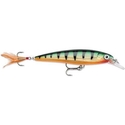 Rapala Esca con Ganci N. 4/5, Profondità di Nuoto 1.2-1.8m, 10cm Dimensioni, Pesce Persico Leggendario Rapala Esca con Ganci N. 4/5, Profondità di Nuoto 1.2-1.8m, 10cm Dimensioni, Pesce Persico Leggendario