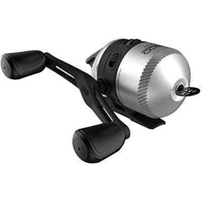 Zebco Mulinello da pesca 33 Spincast, anti-inversione Quickset con avviso di morso, quadrante liscio regolabile, potenti ingranaggi interamente in metallo con telaio leggero in grafite, argento/nero, Zebco Mulinello da pesca 33 Spincast, anti-inversione Quickset con avviso di morso, quadrante liscio regolabile, potenti ingranaggi interamente in metallo con telaio leggero in grafite, argento/nero,