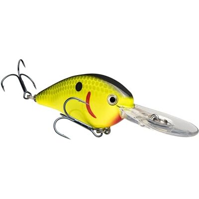 Strike King KVD 1.5 Crankbait Flatside Pro-Model, colore: Nero Strike King KVD 1.5 Crankbait Flatside Pro-Model, colore: Nero