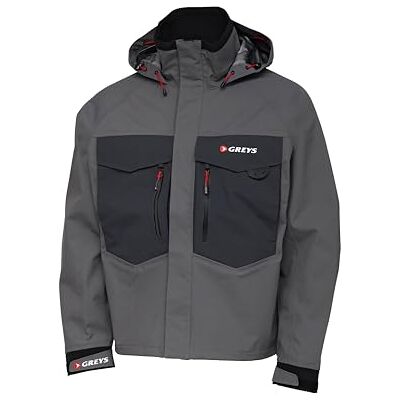 Greys Tital Fishing Jacket Giacca impermeabile per pesca in mare, lago, fiume e costiera membrana 15.000 mm 3 strati nylon Oxford 160D rivestimento in teflon M Greys Tital Fishing Jacket Giacca impermeabile per pesca in mare, lago, fiume e costiera membrana 15.000 mm 3 strati nylon Oxford 160D rivestimento in teflon M