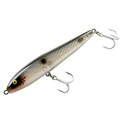 Rebel Lures Jumpin' Minnow Topwater Esca artificiale da pesca, 11,4 cm Rebel Lures Jumpin' Minnow Topwater Esca artificiale da pesca, 11,4 cm