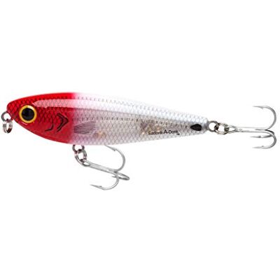 Bomber Esche Badonk-A-Donk High Pitch per acqua salata, (10,2 cm) – Red head Flash, (BSWDTH4345) Bomber Esche Badonk-A-Donk High Pitch per acqua salata, (10,2 cm) – Red head Flash, (BSWDTH4345)