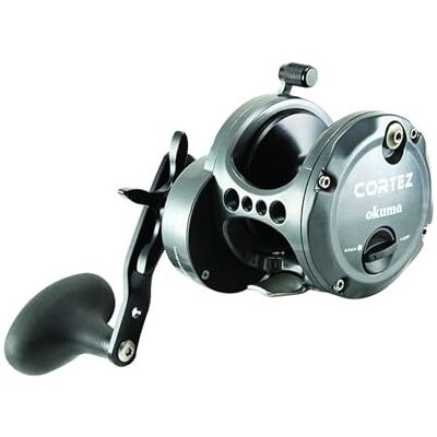 Okuma Cortez Bobina in alluminio convenzionale con telaio in grafite, grigio Okuma Cortez Bobina in alluminio convenzionale con telaio in grafite, grigio