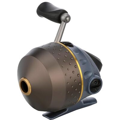 Pflueger President Spincast Reel, taglia 10 mulinello da pesca, posizione destra/sinistra, bobina in alluminio, sistema di trascinamento del quadrante Pflueger President Spincast Reel, taglia 10 mulinello da pesca, posizione destra/sinistra, bobina in alluminio, sistema di trascinamento del quadrante