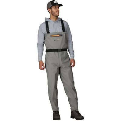 FROGG TOGGS Canyon II Trampoliere traspirante con piede a calza, XL, grigio FROGG TOGGS Canyon II Trampoliere traspirante con piede a calza, XL, grigio