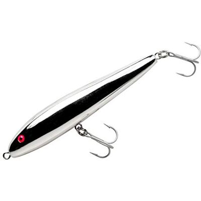 Rebel Jumpin' Minnow Argento Cromato (4-1/2 Inch, 3/4oz) Rebel Jumpin' Minnow Argento Cromato (4-1/2 Inch, 3/4oz)