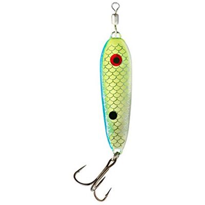 War Eagle War 7/8 Jiggin Cucchiaio artificiale da pesca, Citrus Shad War Eagle War 7/8 Jiggin Cucchiaio artificiale da pesca, Citrus Shad
