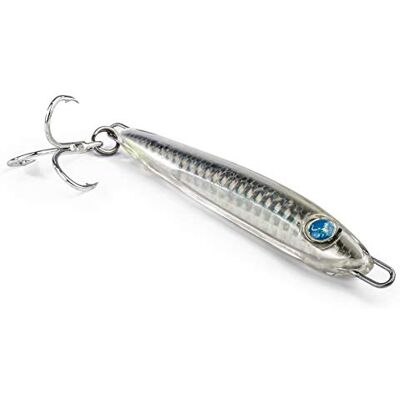 Seaspin Murigu 45 – Esca Artificiale per la Pesca a Spinning, Casting Hybrid Jig Affondamento Rallentato 89 mm 46 g – Nucleo Metallico + Guscio ABS Trasparente – Per Tunnidi Lampughe Ricciole (ACC) Seaspin Murigu 45 – Esca Artificiale per la Pesca a Spinning, Casting Hybrid Jig Affondamento Rallentato 89 mm 46 g – Nucleo Metallico + Guscio ABS Trasparente – Per Tunnidi Lampughe Ricciole (ACC)