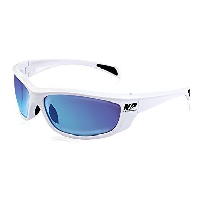 Smith & Wesson M And P Accessories 1108264-, Whitehawk Full Farm-Occhiali da tiro Unisex-Adulto, Bianco/Blu, Taglia Unica Smith & Wesson M And P Accessories 1108264-, Whitehawk Full Farm-Occhiali da tiro Unisex-Adulto, Bianco/Blu, Taglia Unica