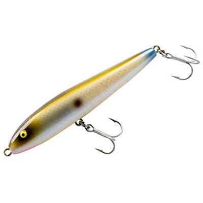 Rebel Lures Jumpin' Minnow Topwater Esca artificiale da pesca, 11,4 cm Rebel Lures Jumpin' Minnow Topwater Esca artificiale da pesca, 11,4 cm