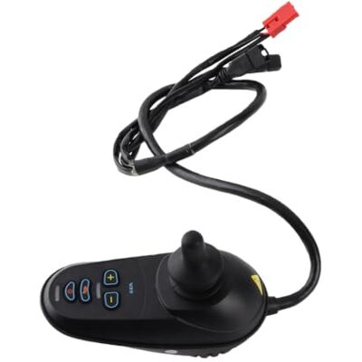 Airshi Joystick per Sedia a Rotelle, Controller per Sedia a Rotelle Anti-collisione Al Controllo Intelligente per Attrezzature da Divertimento Airshi Joystick per Sedia a Rotelle, Controller per Sedia a Rotelle Anti-collisione Al Controllo Intelligente per Attrezzature da Divertimento