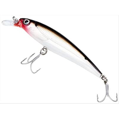 Rapala Esca con Ami Due N. 2, 1.2-2.4m di Profondità di Nuoto, 12cm Dimensioni, Argento Rapala Esca con Ami Due N. 2, 1.2-2.4m di Profondità di Nuoto, 12cm Dimensioni, Argento