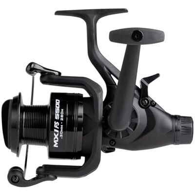Mitchell MX1 FS Mulinello a ruota libera Baitrunner Style, per la pesca alla carpa, Nero, 5500 Mitchell MX1 FS Mulinello a ruota libera Baitrunner Style, per la pesca alla carpa, Nero, 5500
