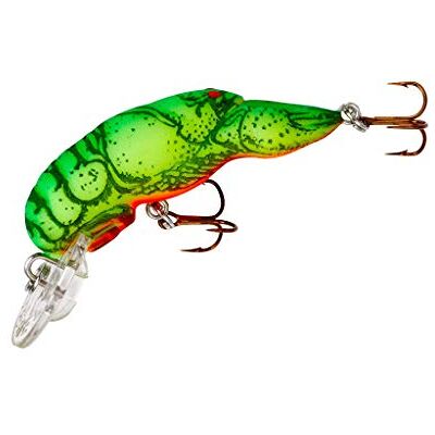 Rebel Esche Teeny Wee Aragoste Fishing Lure (1 1/2-inch, Chartreuse / Green Back) Rebel Esche Teeny Wee Aragoste Fishing Lure (1 1/2-inch, Chartreuse / Green Back)