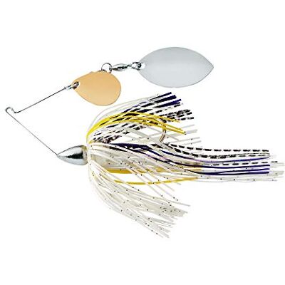 Eagle Nickel Frame Finesse Colorado/Turtleback Spinnerbait Sexy Purple Shad Skirt 5/16 oz. Eagle Nickel Frame Finesse Colorado/Turtleback Spinnerbait Sexy Purple Shad Skirt 5/16 oz.